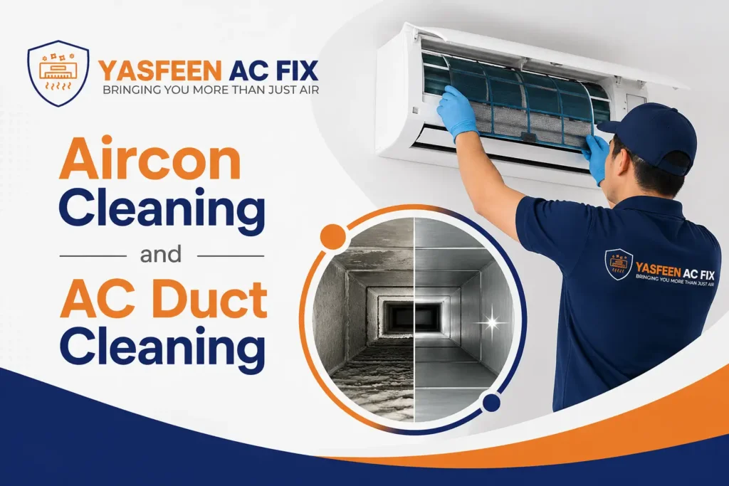 Aircon Cleaning and AC Duct Cleaning Service Yaseen Ac Fix