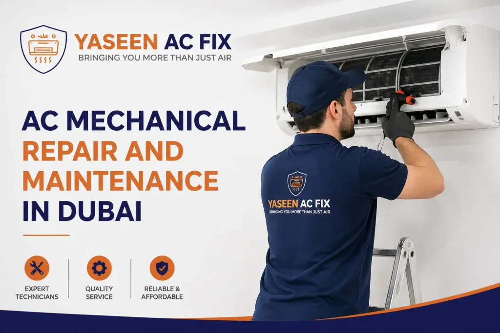 AC mechanical repair & maintenance in Dubai - Yaseen Ac Fix