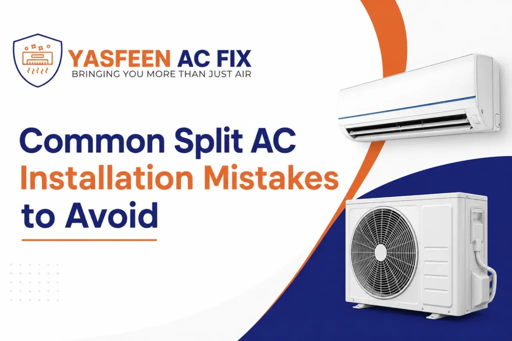 Common Split AC Installation Mistakes to Avoid