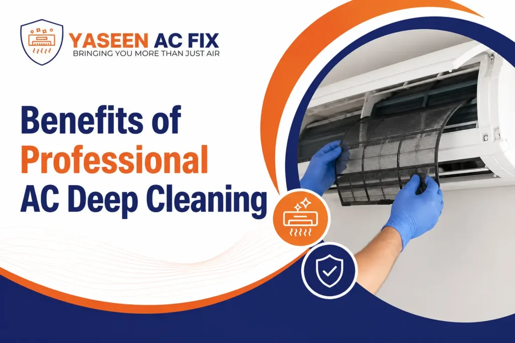 Benefits of Professional AC Deep Cleaning